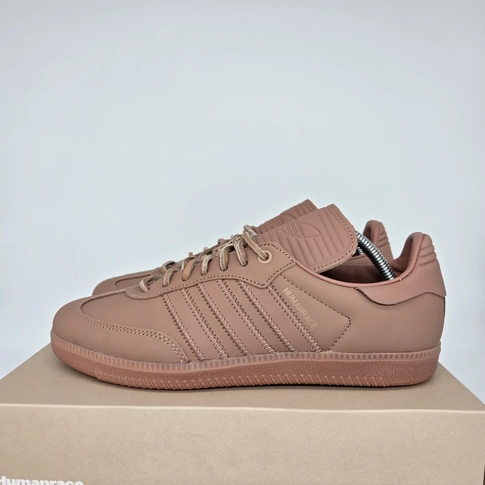 New adidas Pharrell x Samba Human Race 'Terracotta' Men's Shoes Size 10 - Picture 1 of 9